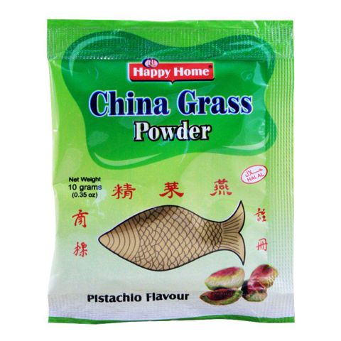 Happy Home China Grass Powder, Pistachio, 10g Happy Home China Grass Powder, Pistachio, 10g - Image 1