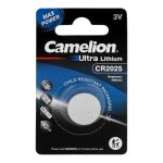 Camelion Lithium Battery, 3V, CR-2025-BP5