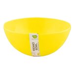 Appollo Plastic Premio Bowl, Small, Yellow, 6.10 x 6.10 x 2.56 inches