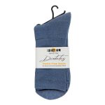 Feel Diabetes Elastic Free Socks, Blue