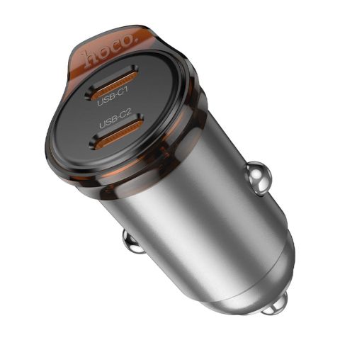 HOCO Rigorous Car Charger, 25W, 5V, NZ16B HOCO Rigorous Car Charger, 25W, 5V, NZ16B - Image 1