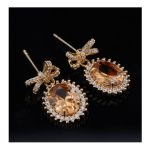 SJ Women's Earrings Jewellery, Golden Shampion, ER00286
