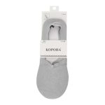 Kopoha Men's Loafer Sock, Heather Grey