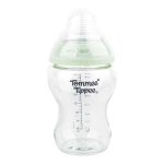 Tommee Tippee Natural Start Glass Feeding Bottle, BPA & BPS Free, Medium Flow, 3 Months+ 250ml, 427028