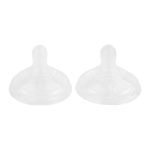 Tommee Tippee Natural Start Teats, BPA & BPS Free, Medium Flow, 3 Months+ 427031, 2-Pack