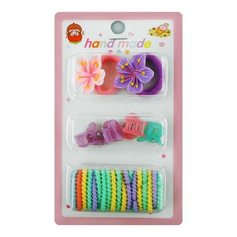 SJ Women's Hair Gift Set, Pink, GS-00210 SJ Women's Hair Gift Set, Pink, GS-00210 - Image 1