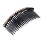 SJ Women's Hair Comb, Brown, HC-00607