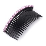 SJ Women's Hair Comb, Purple, HC-00615