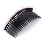 SJ Women's Hair Comb, Pink, HC-00616