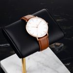 Analog Leather Men Wrist Watch - Brown For Gents Watch For MenWomen