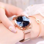 Stylish Ladies Magnetic Wrist Watch For Women