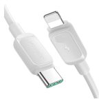 Joyroom Multi Color Series 30W PD Fast Charging Data Cable (Type-C To Lightening), 1.2m, White, S-A14