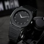 Black Arabic Aura Watch For Men – Elegant Design, Arabic Numerals, Premium Quartz Movement ✅