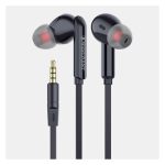 West Point Explosive Bass Stereo Earphone/Handsfree, Black, WP-421