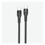 West Point Fast Charging 2m USB-C Data Cable, Black, WP-351