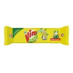 Vim 2-in-1 Dish Wash Long Bar, Lemon & Pudina, 230g